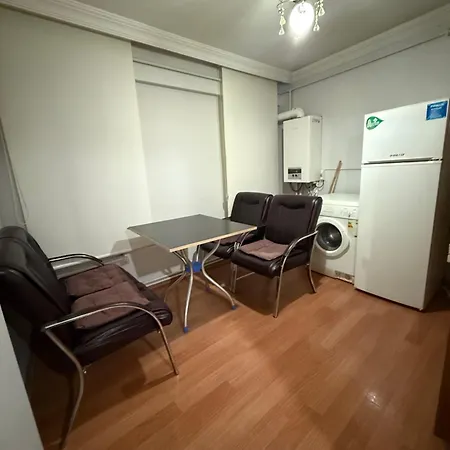 Modern With Kitchen In The Center Apartment Ankara