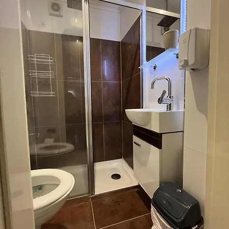With Kitchen In The Center Apartment